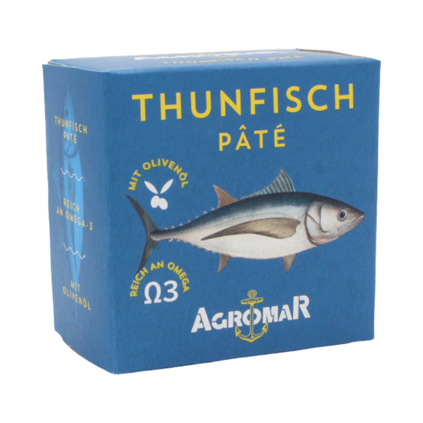 Agromar Thunfisch Pate, mit Olivenoel, 100g